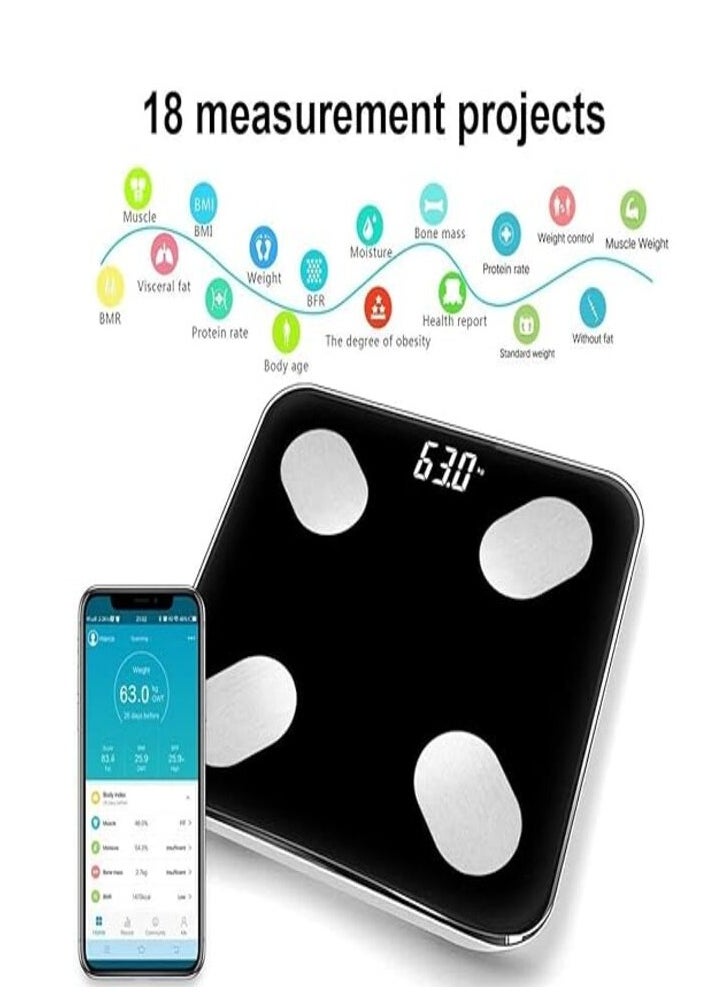 Smart scale with Bluetooth technology - pzsku/Z04BD00C348BF253237E5Z/45/_/1708613634/b49e471a-b9fe-44ca-8b66-356b95d99283