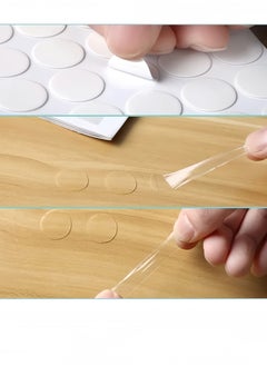 Lee Yon 280-Piece Double Sided Sticky Dots Stickers Removable Round Putty Clear Sticky Tack No Trace Super Sticky Putty Waterproof Small Stickers for Festival Decoration  - Image 4
