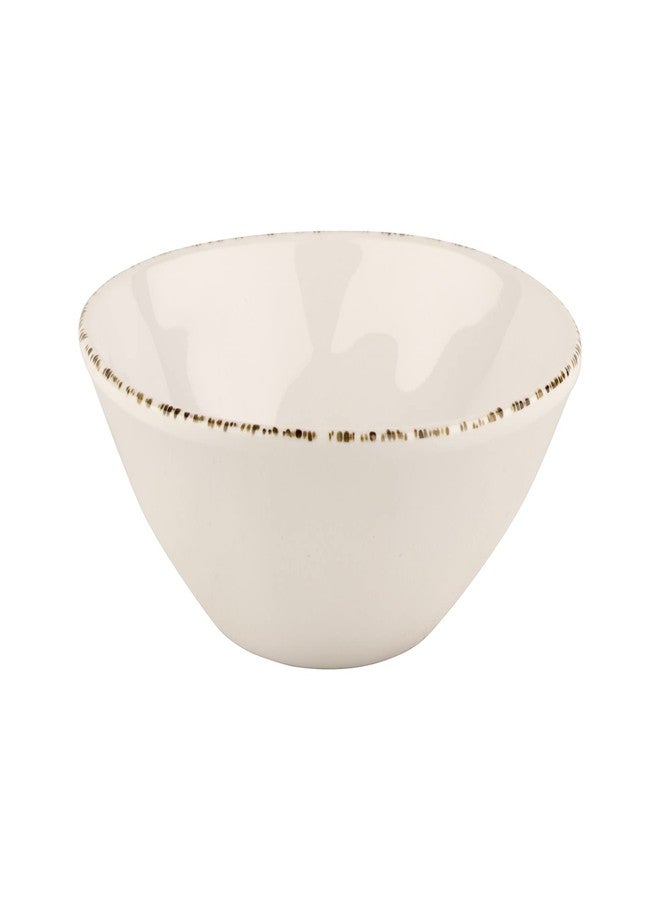 Get G.E.T. B-18-UM-EC Urban Mill 16 oz. Organic Shape Bowl, 7" Round., 1.75" Melamine Plastic, Urban Mill Collection (Pack of 4) - Image 2
