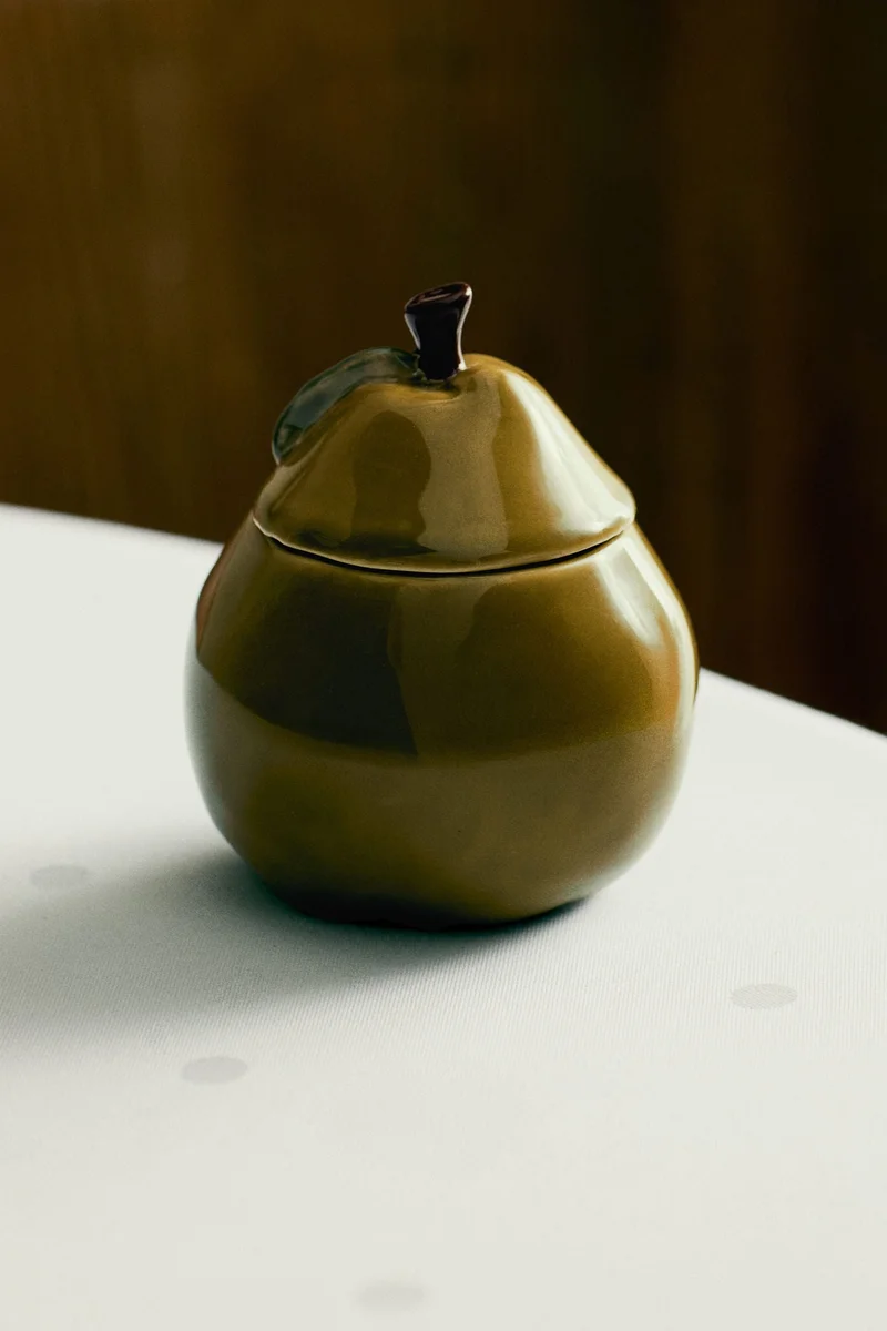 H&M Small stoneware jar