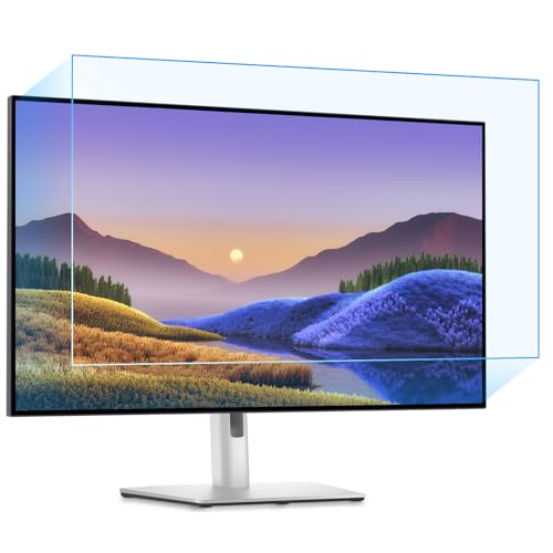 FFORITO F FORITO 27 Inch Anti Blue Light Matte Monitor Screen Protector For 27" Diagonal LED PC Monitor, Reduce Eyes Strain and Anti Glare Computer Screen Cover for Widescreen Monitor - Image 1