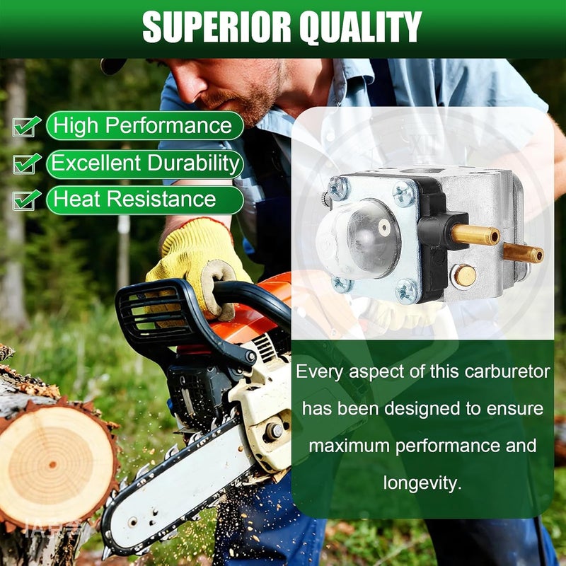 QAZAKY Carburetor Replacement for Echo String Trimmers and Mantis Tillers - Image 4