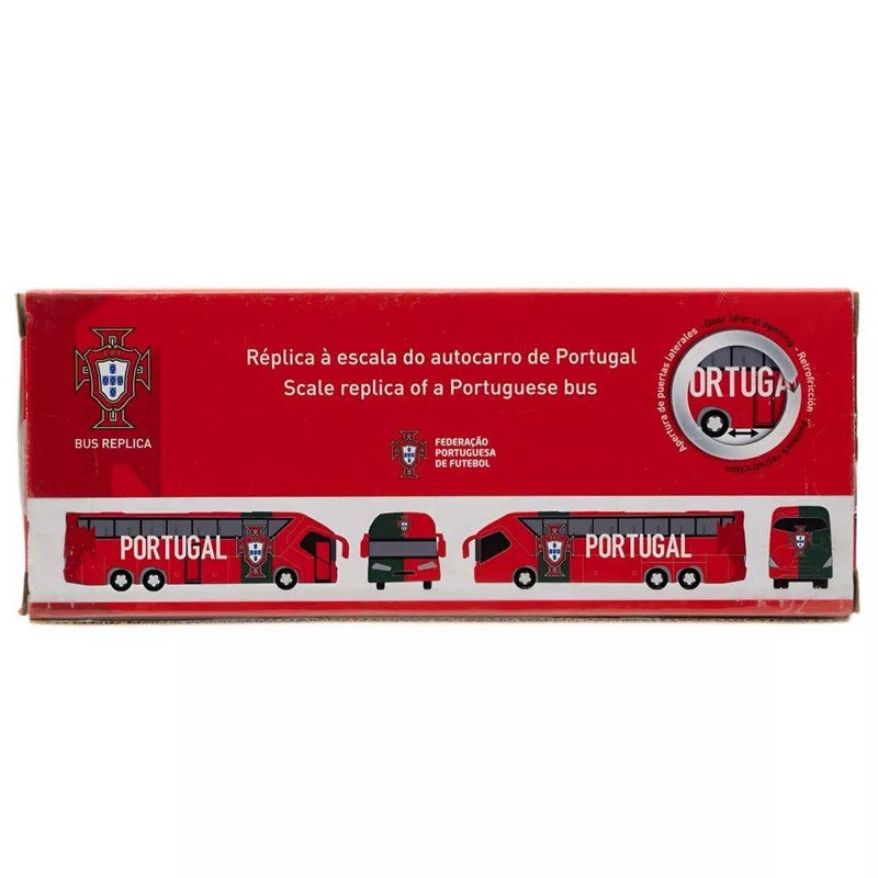 Sockers Portugal National Team Official Tour Bus Toy (1:50, Red) - Image 4