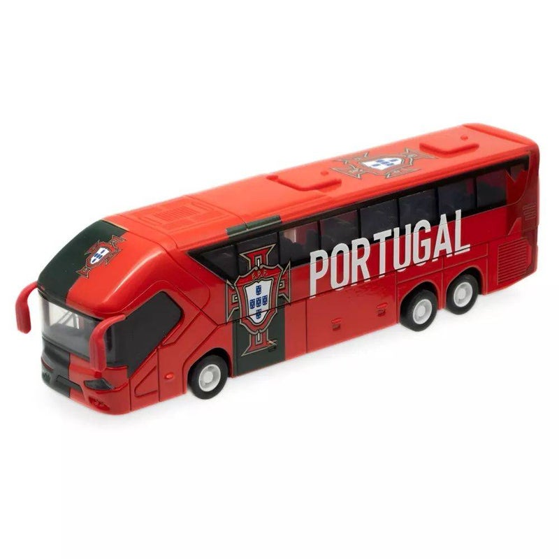 Sockers Portugal National Team Official Tour Bus Toy (1:50, Red) - Image 3