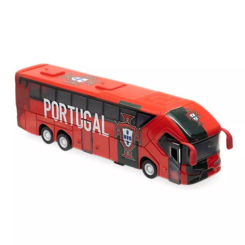 Sockers Portugal National Team Official Tour Bus Toy (1:50, Red) - Image 2