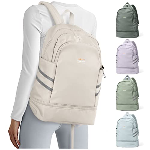 coofay Gym Backpack For Women Waterproof Backpack With Shoe Compartment Lightweight Travel Backpack Sports Backpacks Large Gym Bag - Image 1