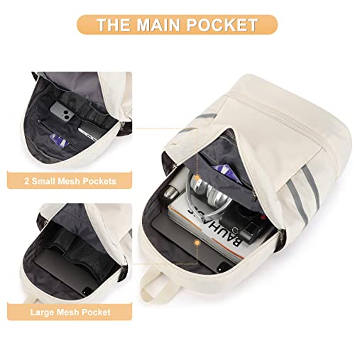 coofay Gym Backpack For Women Waterproof Backpack With Shoe Compartment Lightweight Travel Backpack Sports Backpacks Large Gym Bag - Image 3