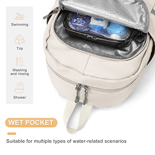 coofay Gym Backpack For Women Waterproof Backpack With Shoe Compartment Lightweight Travel Backpack Sports Backpacks Large Gym Bag - Image 4