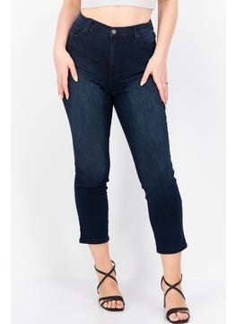 Gloria Vanderbilt Women Skinny Fit Wash Stretchable Jeans, Navy  - Image 1