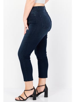 Gloria Vanderbilt Women Skinny Fit Wash Stretchable Jeans, Navy  - Image 4