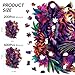 Qiuenisray Wooden Puzzles for Adults 500 Pieces Tiger Flower Jigsaw Puzzles Home Decor FSC Certified Royal Unique Shape Animal Adult Puzzles Best Gift for Family Game 138x174 in - Image 4