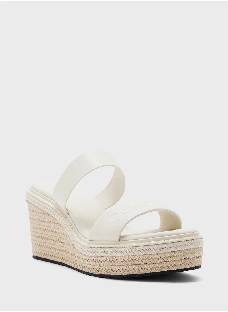 CALVIN KLEIN WEDGE SANDALS