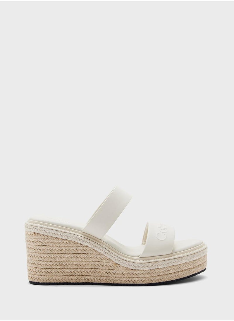CALVIN KLEIN WEDGE SANDALS  - Image 2