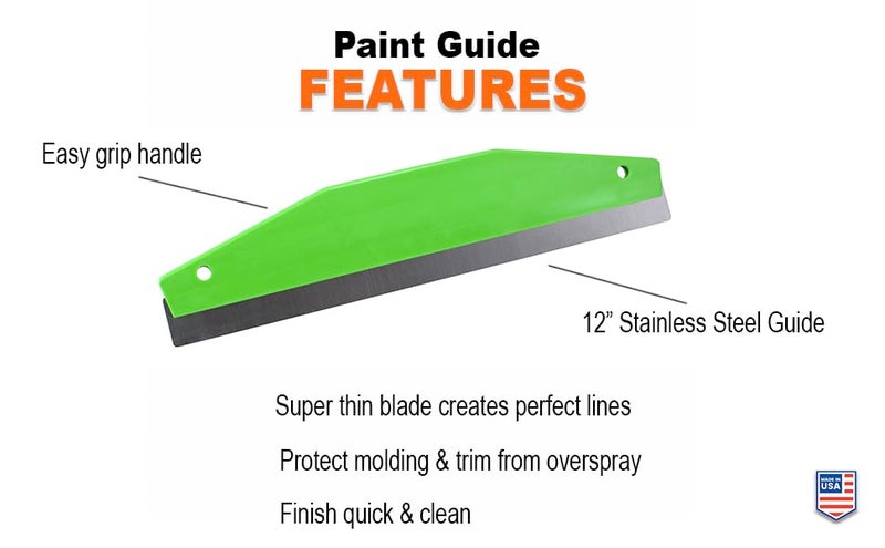 Warner Manufacturing 12" Warner 428 Paint Guide Paint Guide and Wallcovering Tool - Image 2