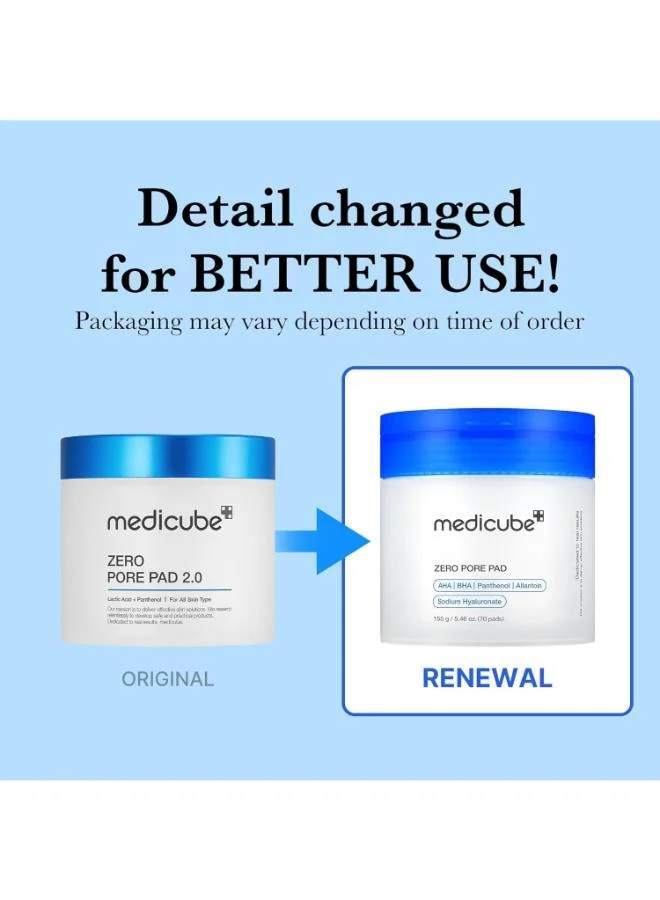 Medicube Medicube Zero Pore Pad 2.0 (70pcs)