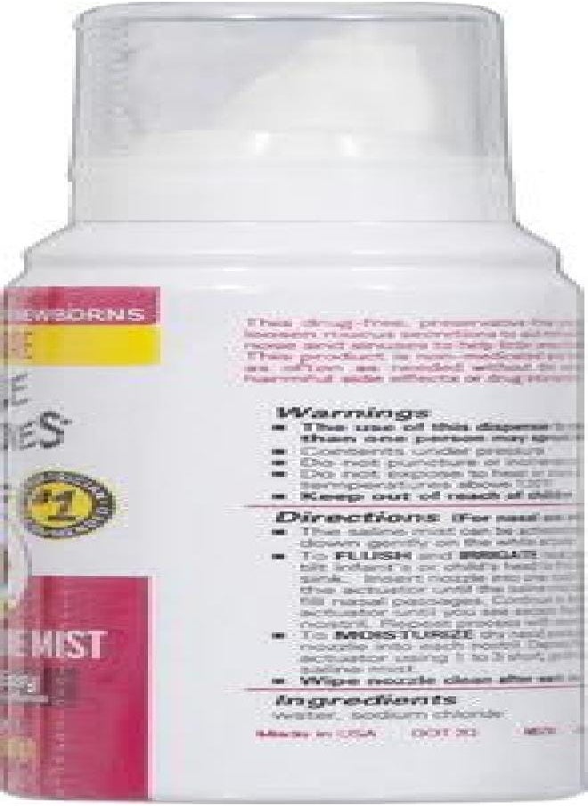 Little Remedies Little Remedies Sterile Saline Nasal Mist, Safe for Newborns, 3 oz  - Image 4