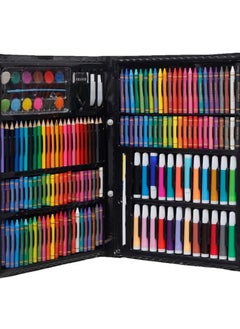 Generic A bag of colored pencils, watercolor, wood, felt-tip pen, and wax, 68 pieces  - Image 1