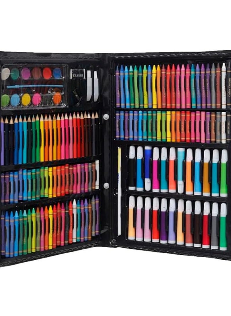 Generic A bag of colored pencils, watercolor, wood, felt-tip pen, and wax, 68 pieces - Image 1