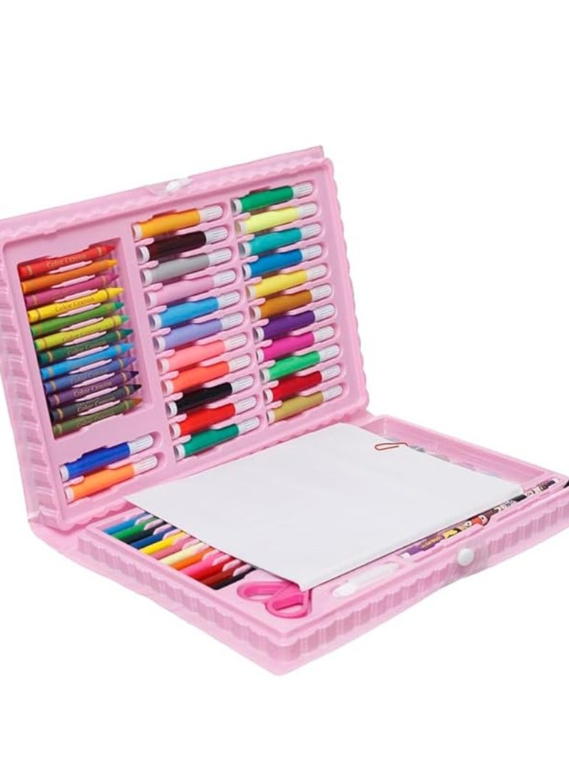 Generic A bag of colored pencils, watercolor, wood, felt-tip pen, and wax, 68 pieces - Image 3