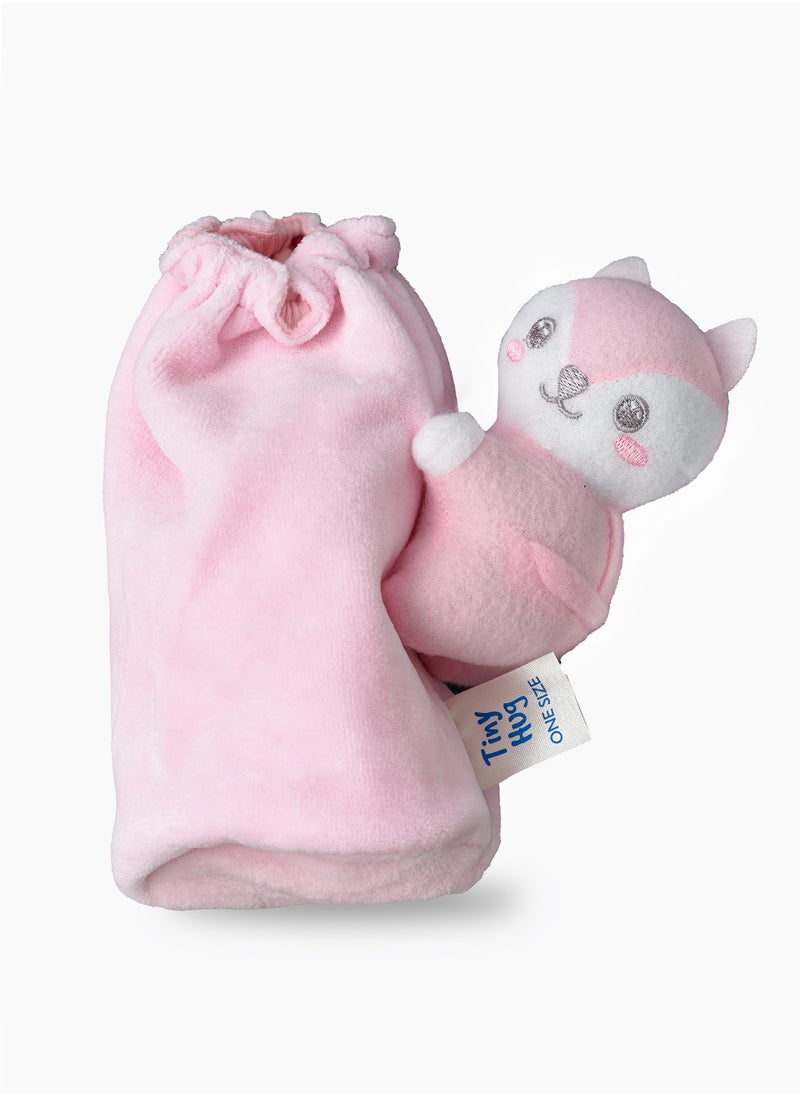 Tiny Hug Newborn Baby Bottle Cover, Soft and Insulated Bottle Cover for Newborns  - Image 1
