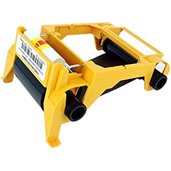 800033-801 BLACK MONOCHROME RIBBON, ZXP3 RIBBON, RESIN BLACK RIBBON FOR ZEBRA ZXP SERIES 3 ZXP3 CARD PRINTERS, 1000 IMAGES - Image 3