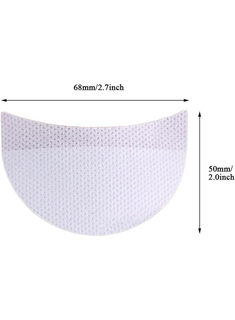 200 قطعة واقيات ظلال العيون، ضمادات عيون خالية من النسالة تحت البقع، ضمادات ظلال عيون احترافية، تمنع بقايا المكياج، ناعمة وقابلة للتنفس، لإطالة الرموش وتلوين المكياج - Image 2