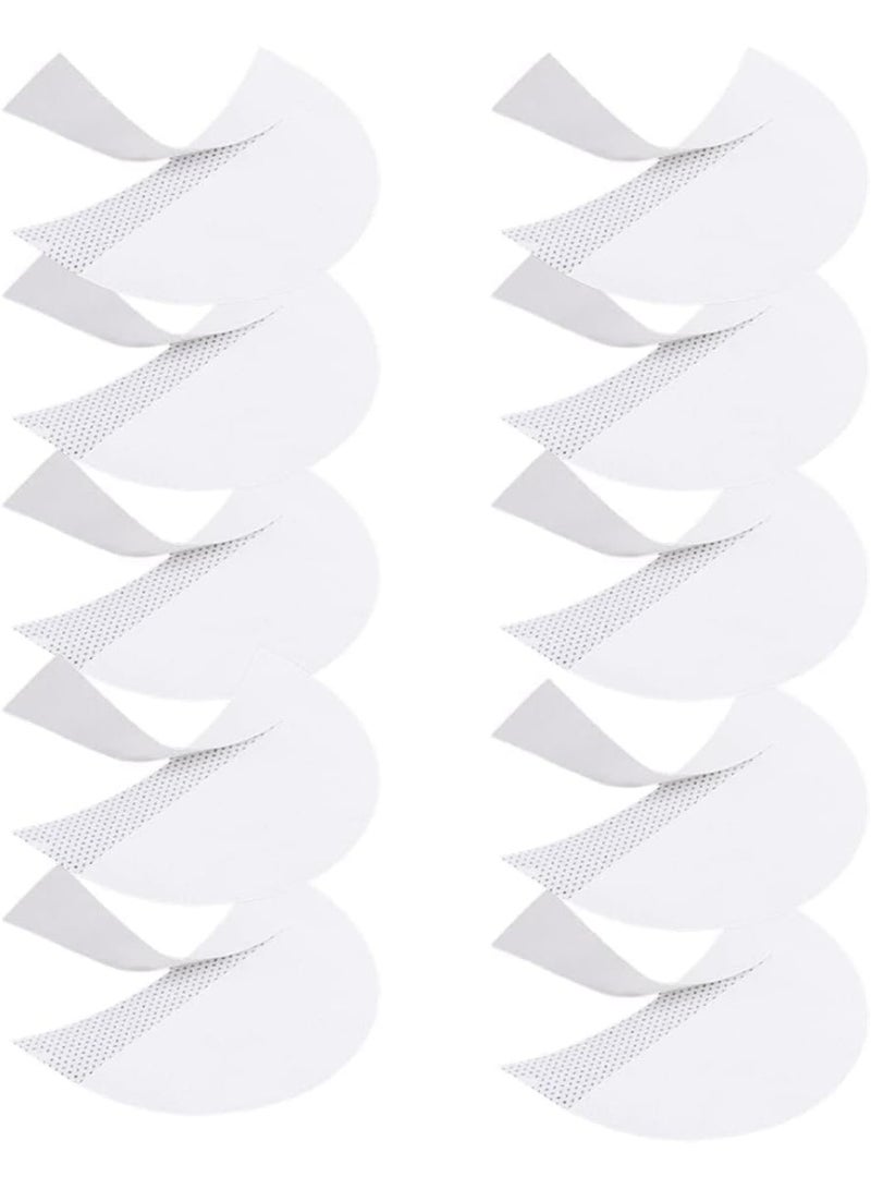 200 قطعة واقيات ظلال العيون، ضمادات عيون خالية من النسالة تحت البقع، ضمادات ظلال عيون احترافية، تمنع بقايا المكياج، ناعمة وقابلة للتنفس، لإطالة الرموش وتلوين المكياج - Image 1