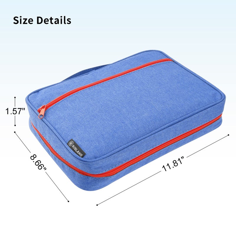 KISLANE KISLANE Carrying Case Compatible with 64 Bakugan Figures  Case Compatible with Bakugan Accessories  Bag Only (Black)  - Image 5