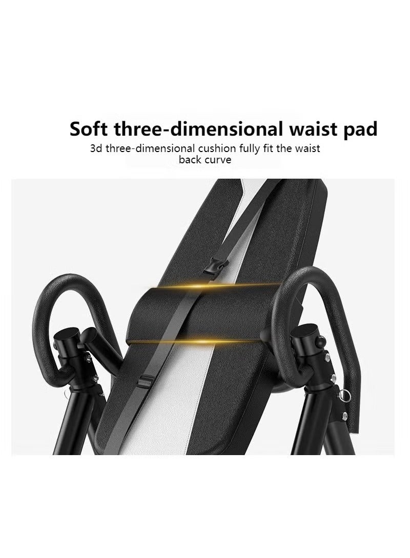 XiuWoo Triple Protection Heavy Duty Inversion Machine - 120KG Load Capacity | Adjustable Belt + Ergonomic Headrest | Foldable Design - Image 4