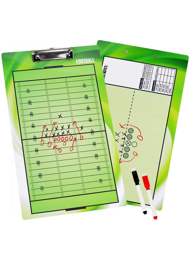 BETTERLINE Football Coaching Board Double-Sided Dry-Erase Clipboard for American Football Coaches - Comes with 2 Erasable Pens - pzsku/Z04BEC6961233F8C5E5C2Z/45/_/1740982730/9a8971d6-0026-490a-b56b-acb1889de2d5