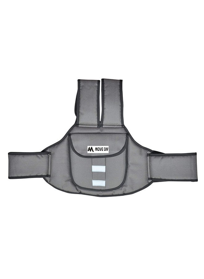 MOVE ON Two Wheeler Belt (Light Grey) - Image 1