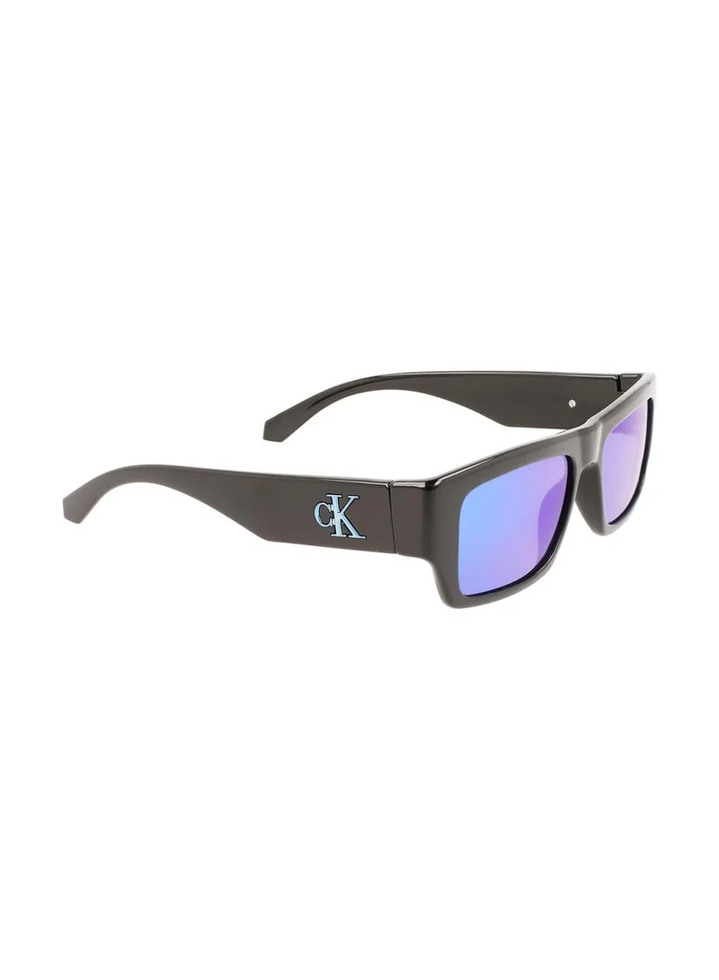 Calvin Klein Jeans Unisex Rectangular Sunglasses CKJ22635S-001-5417