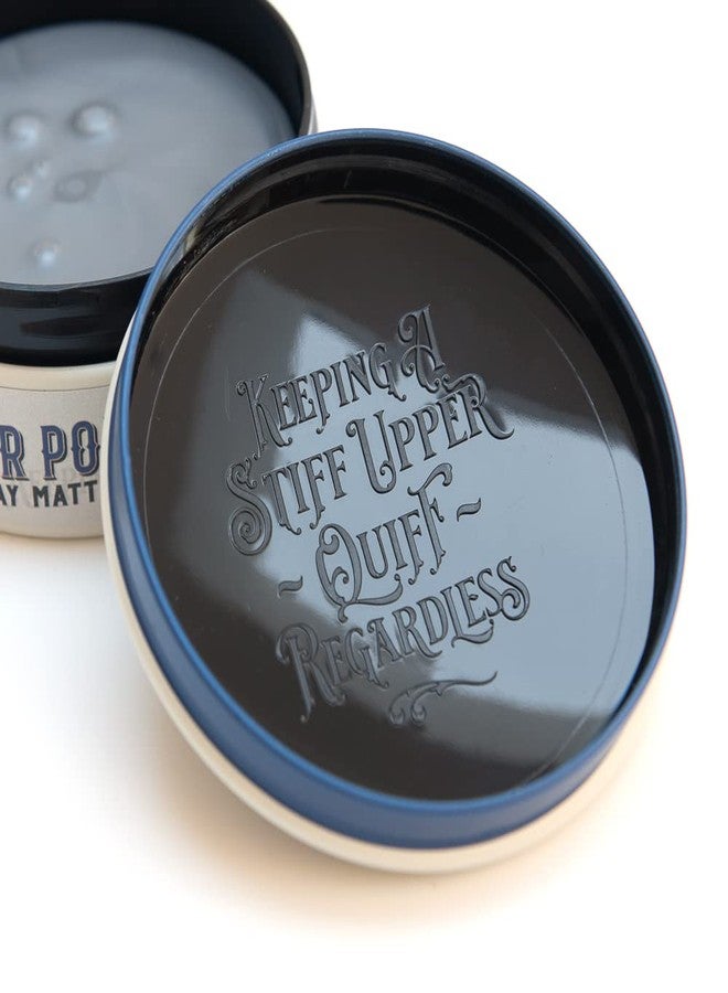 Captain Fawcett Matt Clay Pomade (Blue) 100g - Image 4