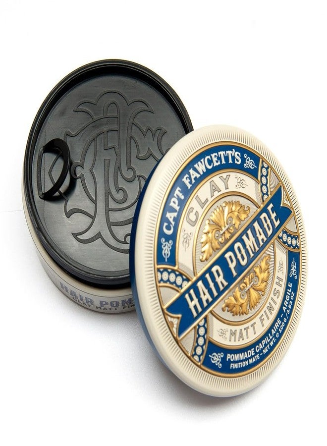 Captain Fawcett Matt Clay Pomade (Blue) 100g - Image 2