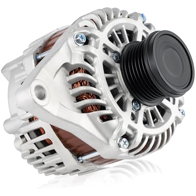 Farrme 11440 Car Alternator 12V 160 Amp, 6-Groove Pulley Fit for Dodge Journey 2009-2020 L4 2.4L Automotive Replacement Alternators A2TX0281, 4801490AA, 11440N, 4801490AD - Image 1