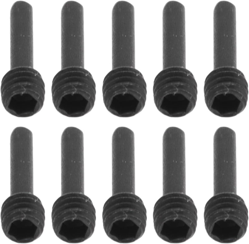 OUKA 10Pcs M4 Driveshaft Screw Pins Steel Driveshaft Screw Pins for Losi Baja Rey 1/10 RC Car, Elec Car/Truck Replacement Parts - Image 1
