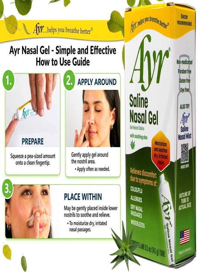 Ayr Saline Nasal Gel Size .5 - Image 4
