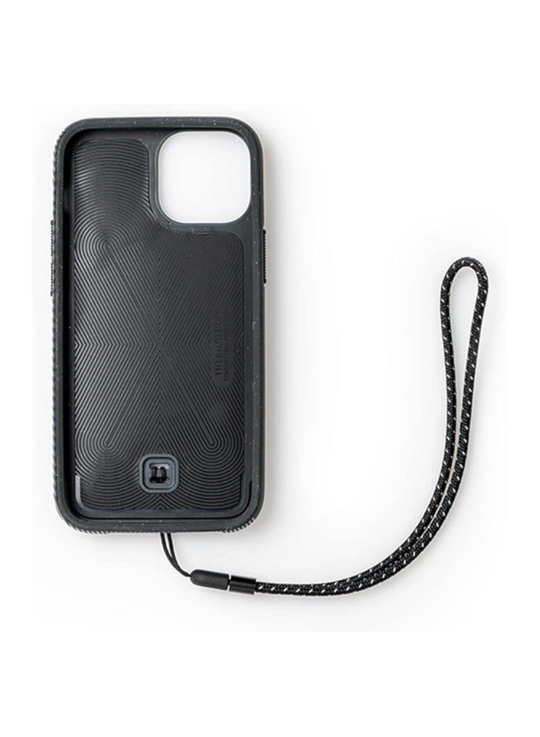 لاندر حافظة توري لجوال ايفون 13 ميني (اصدار 2021) من لاندر، حبل قصير، اسود - Image 2