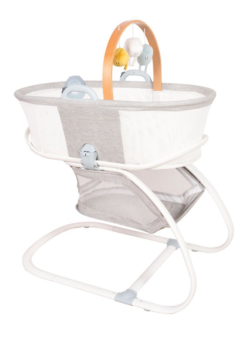 Purflo PurAir Breathable Crib 0m-6m, Pebble - Image 5