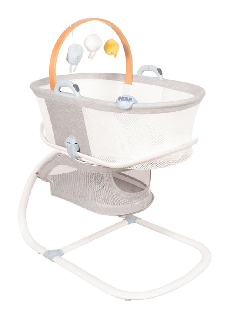 Purflo PurAir Breathable Crib 0m-6m, Pebble - Image 1