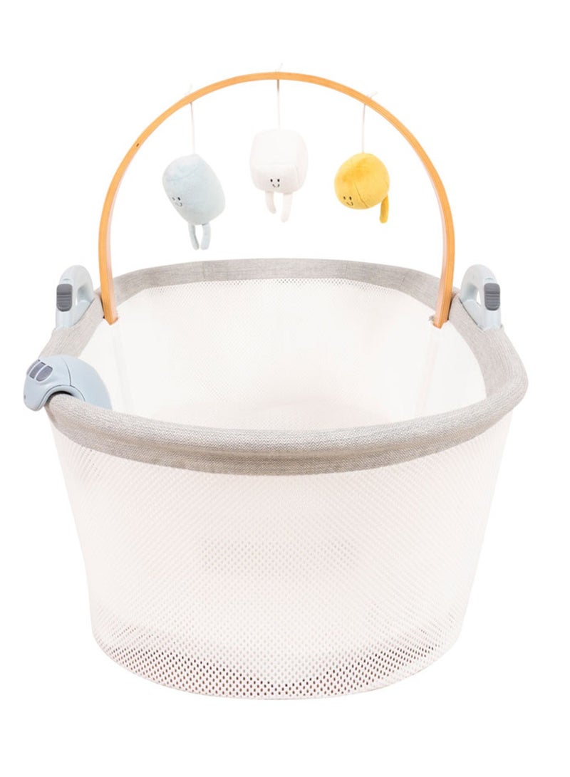 Purflo PurAir Breathable Crib 0m-6m, Pebble - Image 4