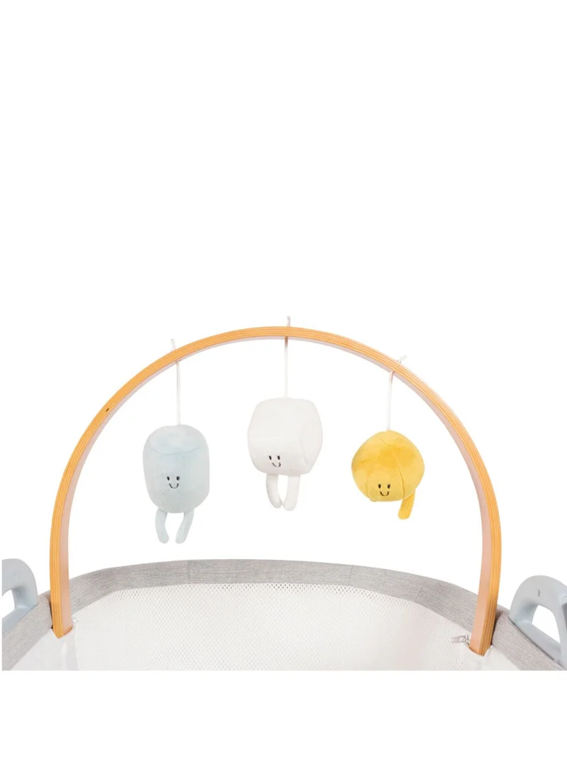 Purflo PurAir Breathable Crib 0m-6m, Pebble