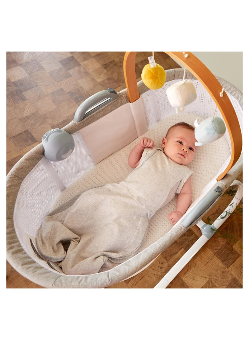 Purflo PurAir Breathable Crib 0m-6m, Pebble