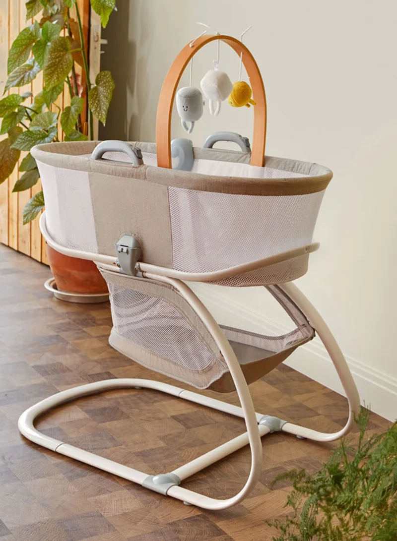 Purflo PurAir Breathable Crib 0m-6m, Pebble