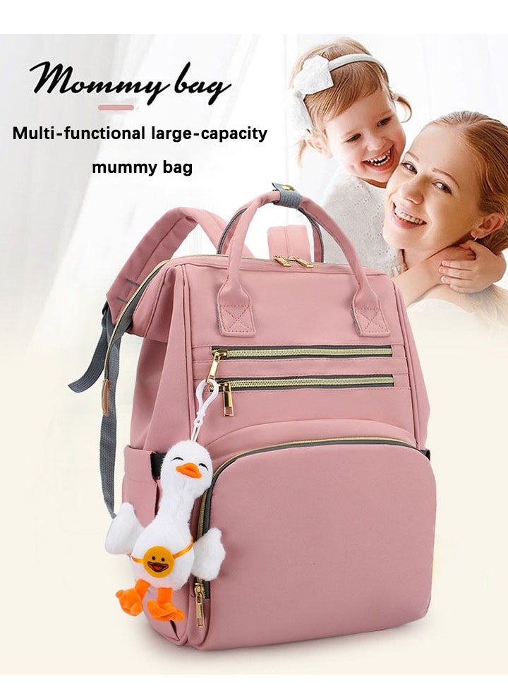 Large capacity fancy diaper backpack