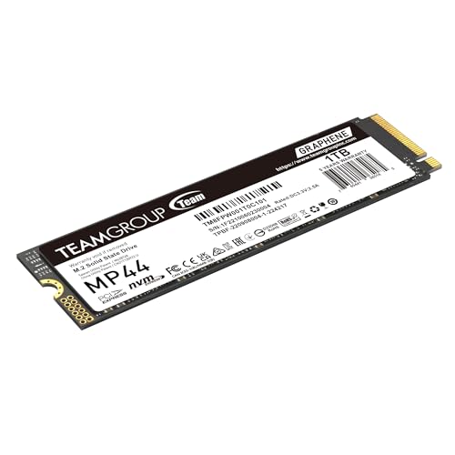 TEAMGROUP MP44 1TB SLC Cache Gen 4x4 M.2 2280 PCIe 4.0 with NVMe Laptop Desktop NUC NAS SSD (R/W Speed up to 7000/6000MB/s) TM8FPW001T0C101 - Image 2