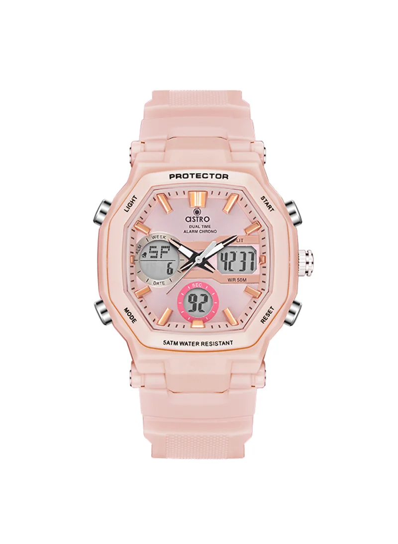 ASTRO Kid's Unisex Analog+Digital Polyurethane Wrist Watch A23820-PPFF - 43 Mm