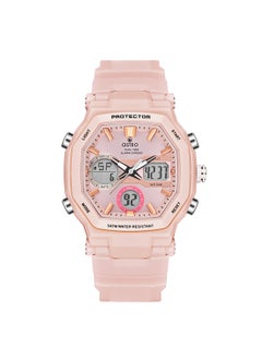 Kid's Unisex Analog+Digital Polyurethane Wrist Watch A23820-PPFF - 43 Mm