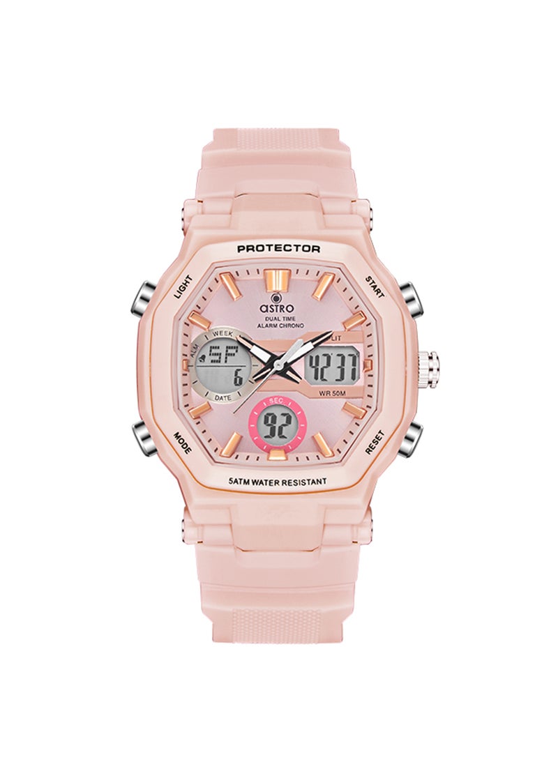 ASTRO - Kid's Unisex Analog+Digital Polyurethane Wrist Watch A23820-PPFF - 43 Mm - Image 1