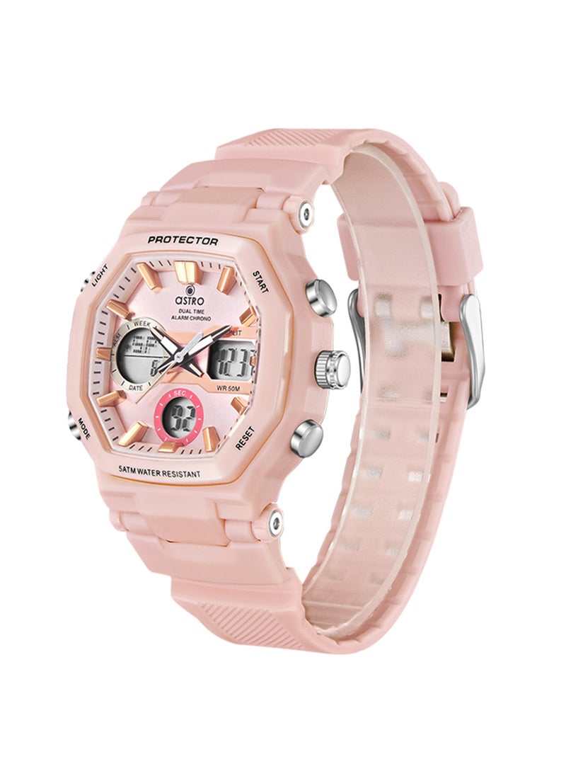 ASTRO - Kid's Unisex Analog+Digital Polyurethane Wrist Watch A23820-PPFF - 43 Mm - Image 1